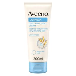 Aveeno Dermexa Tägliche Emollentien feuchtigkeitsspendende Creme mit Hafer & Ceramiden für sehr trockene Haut.
