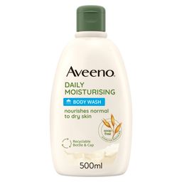 Aveeno Daily Moisturising seifenfreies Duschgel mit Hafer für normale & trockene Haut