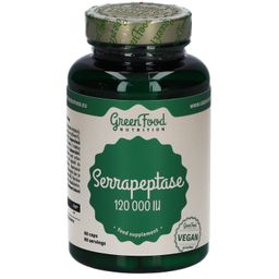 GreenFood Nutrition Serrapeptase 120000IU