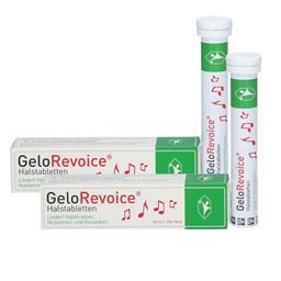 GeloRevoice Halstabletten Kirsch-Menthol bei Heiserkeit & Stimmverlust