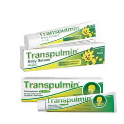 Transpulmin Baby Balsam mild: Wohltuender Erkältungsbalsam für Kinder ab 3 Monaten + Transpulmin Erkältungsbalsam für Kinder: Wohltuender Balsam zur Anwendung bei Erkältung, Husten und Schnupfen