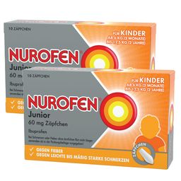 NUROFEN® Junior 60 mg Zäpfchen für Kinder