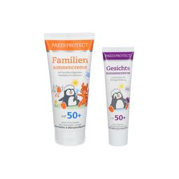 PAEDIPROTECT Familiensonnencreme + PAEDIPROTECT Gesichtssonnencreme