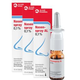 Nasenspray AL 0,1 % bei Schnupfen