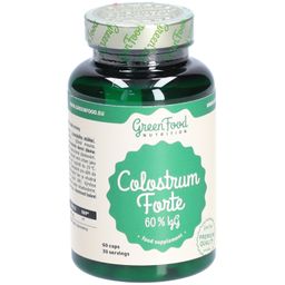 GreenFood Nutrition Colostrum Forte 60% IgG + KAPSELBEHÄLTER