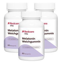 Redcare Melatonin Weichgummis - Jetzt 25% sparen mit dem Code RDCFLASH25