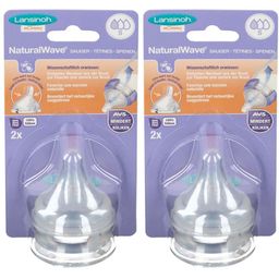 Lansinoh Natural Wave Silikonsauger S