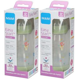 MAM Easy Start Anti-Colik Babyflasche 260ml mit MAM Silikonsauger 1, ab 0 Monate
