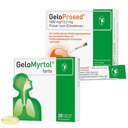 GeloMyrtol® forte der pflanzliche Schleimlöser & GeloProsed® Die Erkältung im Griff