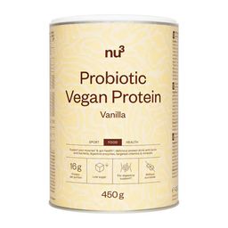 nu3 Probiotic Vegan Protein Vanilla