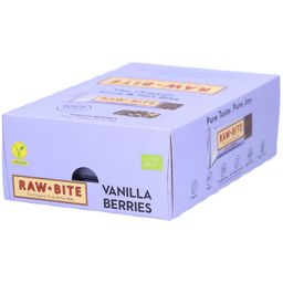 RAWBITE Frucht- & Nussriegel mit Vanille und Beeren