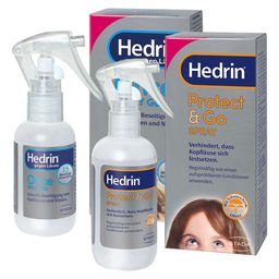 HEDRIN Vorteilspack: ONCE Spray Gel + Protect & Go Spray