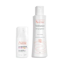 Antirougeurs Rosamed SPF50+ Anti-Rötungen Konzentrat Protect + Avène Tolérance Reinigungslotion