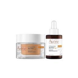 Avène VITAMIN ACTIV Cg Radiance Intensiv-Creme + VITAMIN ACTIV Cg Radiance Serum - Minderung von Fältchen und Pigmentflecken