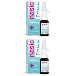 nasic® Salin Duo Nasenspray - Jetzt 15% mit dem Code nasic15 sparen*