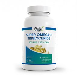 HEALTH+ Super Omega 3 Triglyceride Fischöl