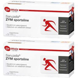 Dr. Wolz Sanuzella ZYM sportsline- Zellschutz4 & Regeneration1 - Unterstützung des Immunsystems2 & Trainings - Sportler Nahrungsergänzung