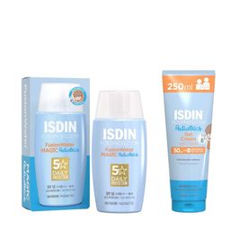 ISDIN Pediatrics FusionWater Magic LSF50 + ISDIN Pediatrics Gel Cream LSF50 Set