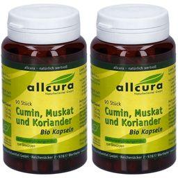 allcura Cumin Muskat und Koriander Bio Kapseln