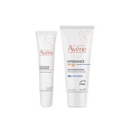 Avène Beruhigende Augencreme + Avène Hydrance Feuchtigkeitscreme SPF 30