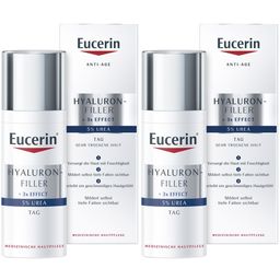 Eucerin Hyaluron-Filler 5% Urea Tagespflege – mildert sichtbar Falten und spendet intensive Feuchtigkeit