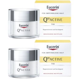 Eucerin Q10 Active Tagespflege – Anti-Falten Tagescreme für trockene Haut – antioxidative Gesichtscreme mit Q10 - Jetzt 20% mit dem Code "eucerin20" sparen*