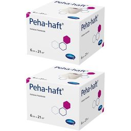 Peha-haft® Fixierbinde latexfrei 6 cm x 21 m