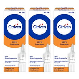 Otriven 0,05 % Nasenspray ohne Konservierungsstoffe für Kinder
