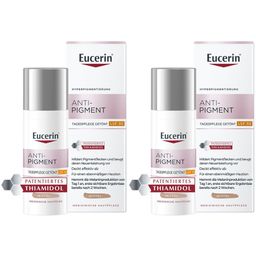 Eucerin Anti-Pigment Tagescreme mit Thiamidol®, schnell einziehende, getönte Antipigmentcreme mit LSF 30, mittel - Jetzt 20% mit dem Code "eucerin20" sparen*