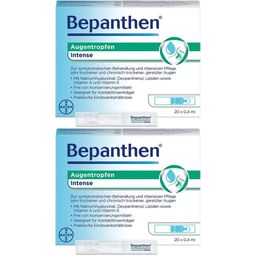 Bepanthen Augentropfen Intense in praktischer Einzeldosis – Hilfe für sehr trockene und chronisch trockene Augen