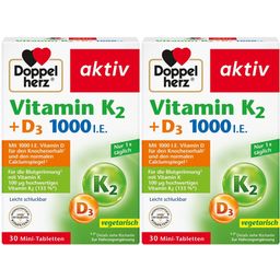Doppelherz® aktiv Vitamin K2 + D3 1000 I.E.