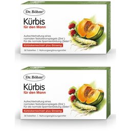 Dr. Böhm Kürbis für den Mann – mit Ginseng, Selen & Zink