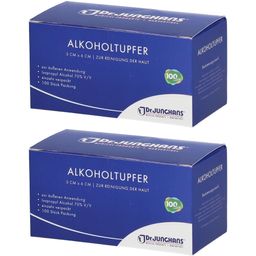 Dr. JUNGHANS® ALKOHOLTUPFER 3 x 6 cm steril