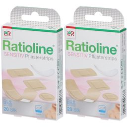 Ratioline® sensitive Pflaster Strips 4 Grössen