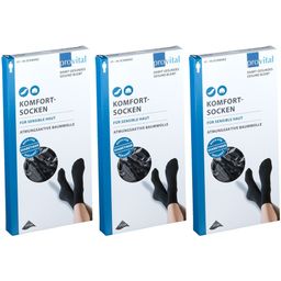 provital Komfortsocken Herren Größe 43-46