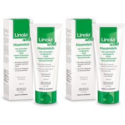 Linola PLUS Hautmilch - Körperlotion für juckende, trockene und irritierte Haut