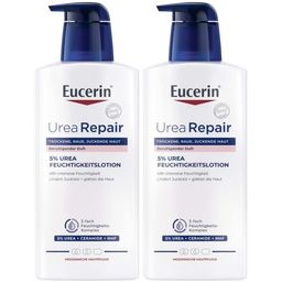 Eucerin UreaRepair PLUS Lotion 5% mit beruhigendem Duft – 48h intensive Pflege für trockene bis sehr trockene Haut - Jetzt 20% mit dem Code "eucerin20" sparen*