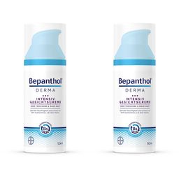 Bepanthol® DERMA Intensiv Gesichtscreme, Gesichtspflege für raue und sehr trockene Haut, dermatologisch getestete Feuchtigkeitscreme mit Dexpanthenol, nicht-komedogene Gesichtscreme