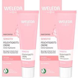 Weleda Sensitiv Feuchtigkeitscreme - Parfümfrei mit Bio-Mandelöl für sensible, trockene Haut