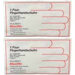 Baumwollhandschuh Gr. 9 lange Stulpe