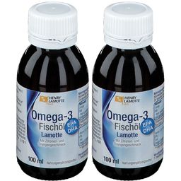 HENRY LAMOTTE OILS Omega-3 Fischöl