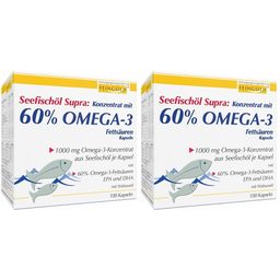 Seefischöl Supra: Konzentrat mit 60% Omega-3-Fettsäuren