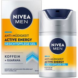 NIVEA MEN Active Energy Gesichtspflege Gel - Jetzt 25% Rabatt mit dem Code nivea25*
