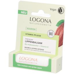 LOGONA NOURISH Intensiver Lippenbalsam Bio-Kakaobutter + Vitamin E