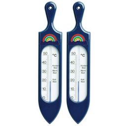 Baby-Frank® Badethermometer mit Griff blau