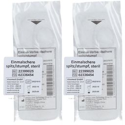 Einmal Verbandschere spitz/stumpf steril