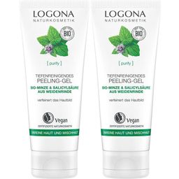 LOGONA Naturkosmetik Tiefreinigendes Peeling-Gel