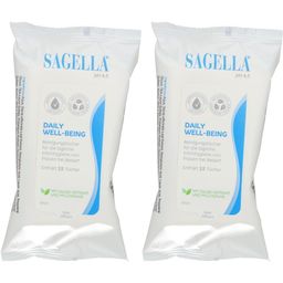 SAGELLA® pH 4,5 Daily Well-Being Intimpflegetücher
