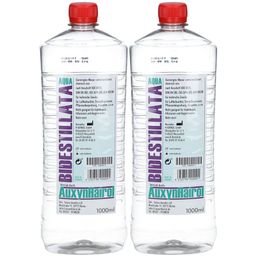 Destiliertes Wasser Aqua bidestilata