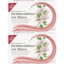 H&S Weissdornblätter mit Blüten Nr. 32